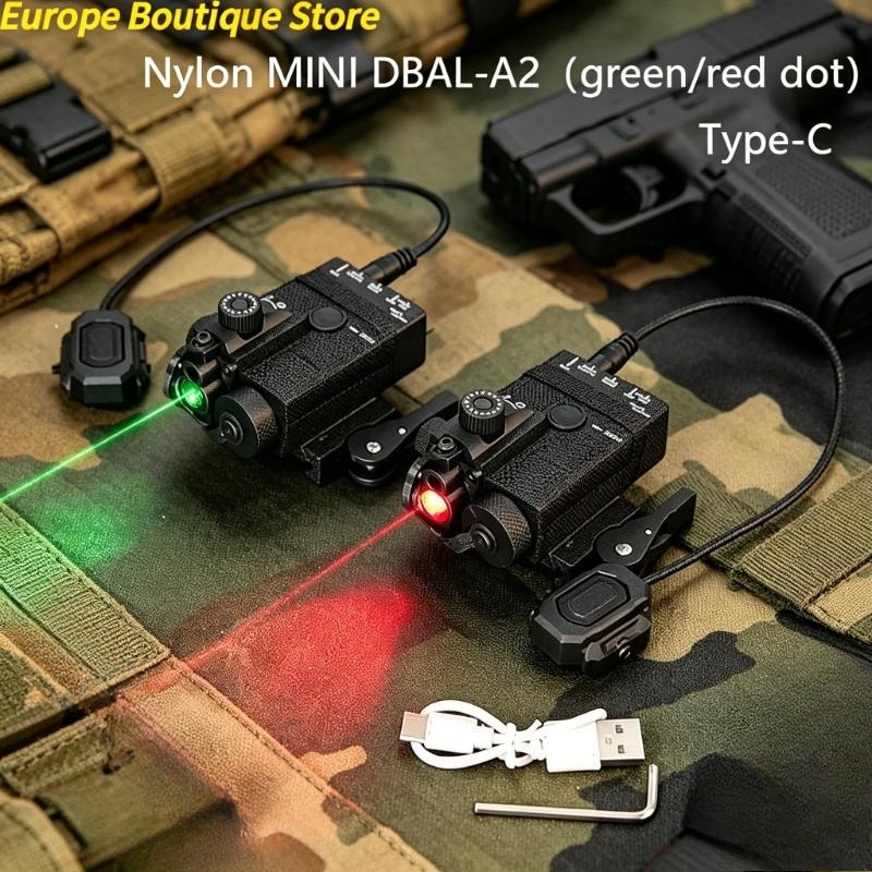 Industrial Laser Gun - Mini Tactical Red Dot Green Laser