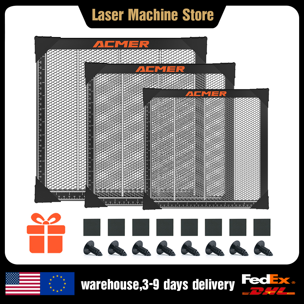 Industrial Laser Cutting - ACMER Honeycomb Panel Laser Working Table