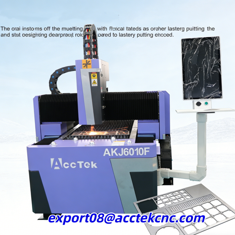 Industrial Laser Cutter For Metal - CE Certified Small Size Fiber Laser