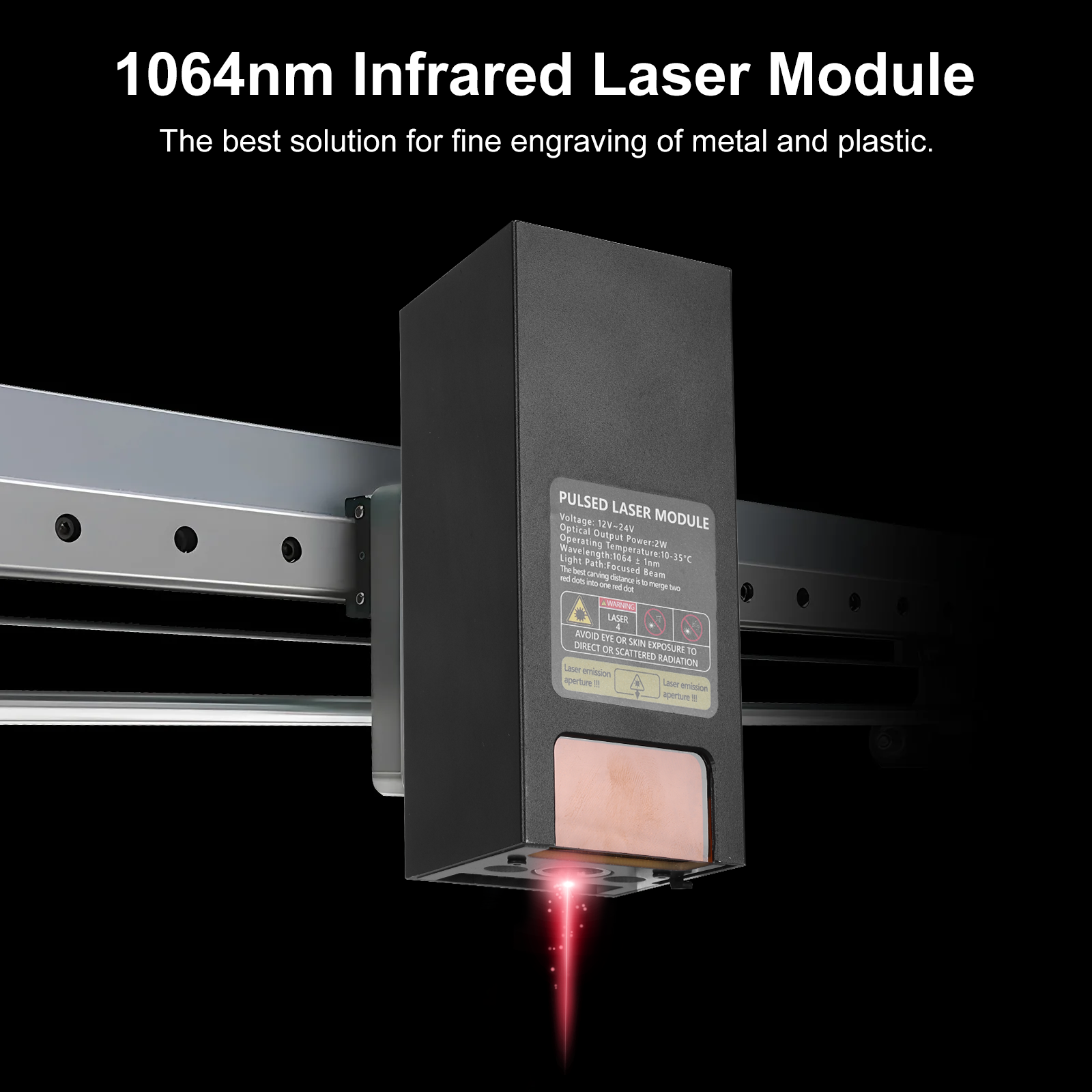 Industrial Laser Power - Pulsed Laser Module Laser Head 1064nm