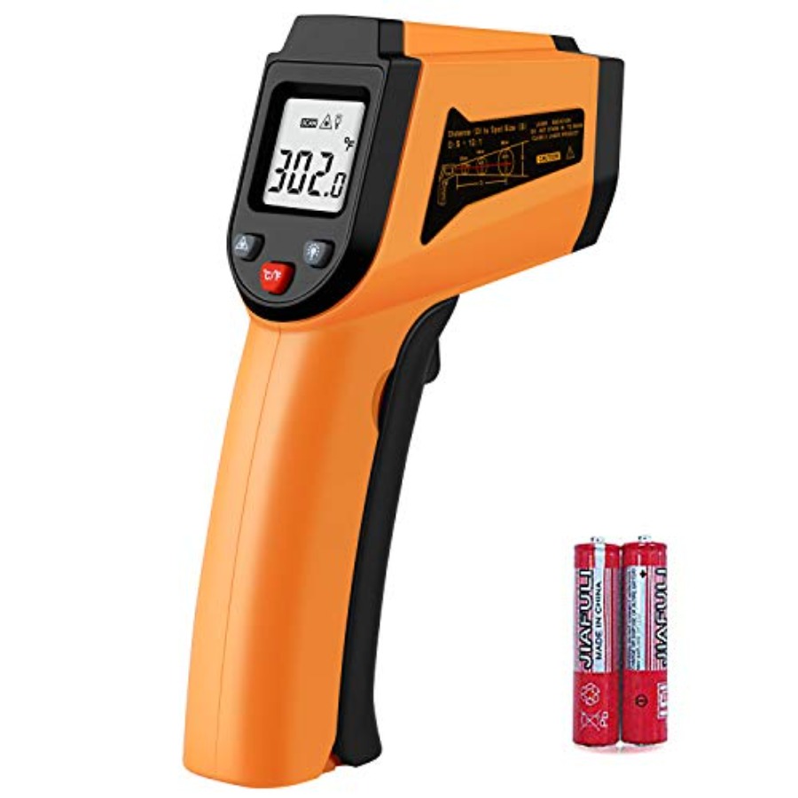 Industrial Laser Gun - Laser Infrared Thermometer Non-Contact Digital Temperature