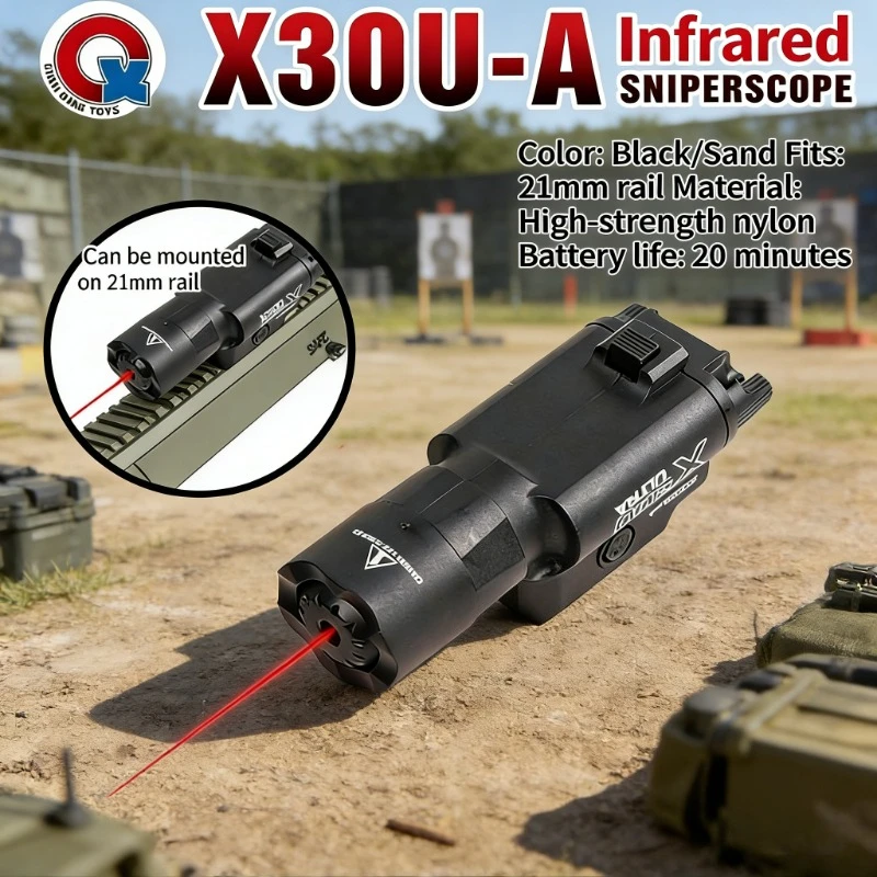 Industrial Laser Gun - Durable Multifunctional X300 Tactical Light Infrared