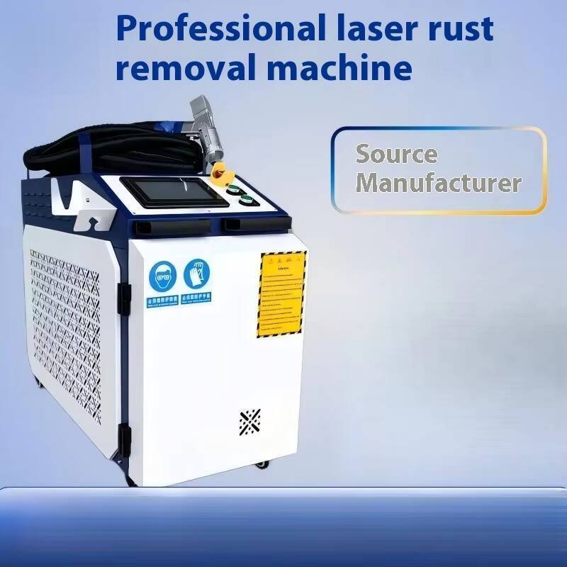 Industrial Laser Removal Machine - Efficient Handheld Metal Reinforcement Mold Surface