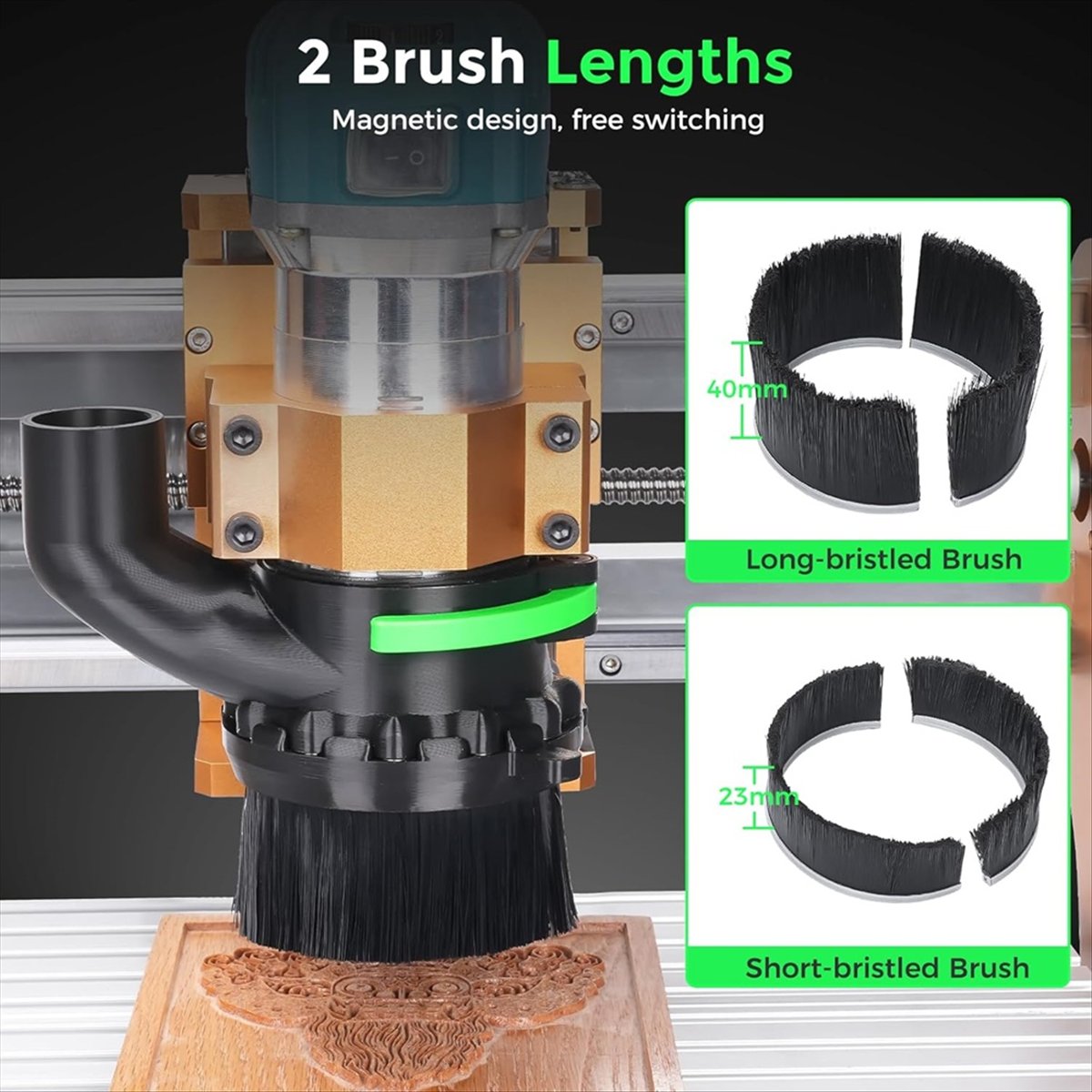 Dust Shoe Cnc - AS507 HAPPY^65mm & 69mm Diameter Dust