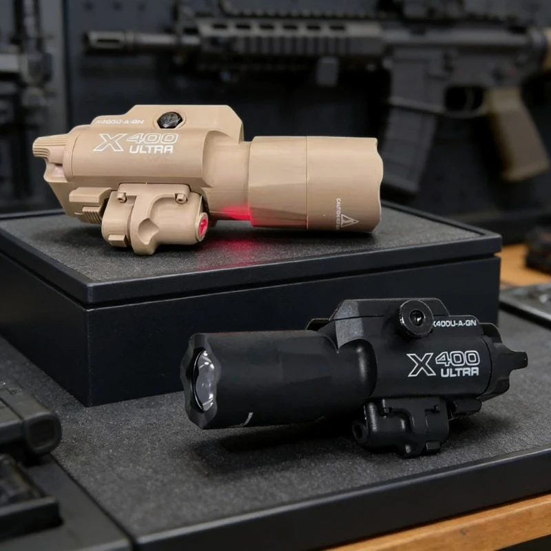 2-in-1 X400U Flashlight Laser  - Industrial Laser Gun ulasan dan harga