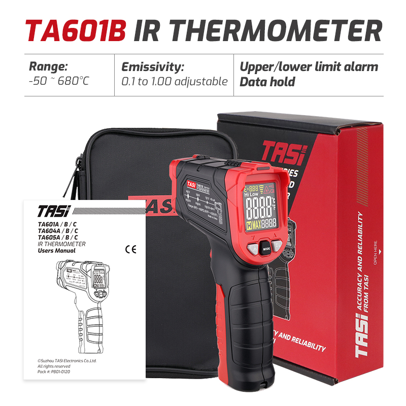 TA601A TA601B TA601C Infrared  - Industrial Laser Gun ulasan dan harga