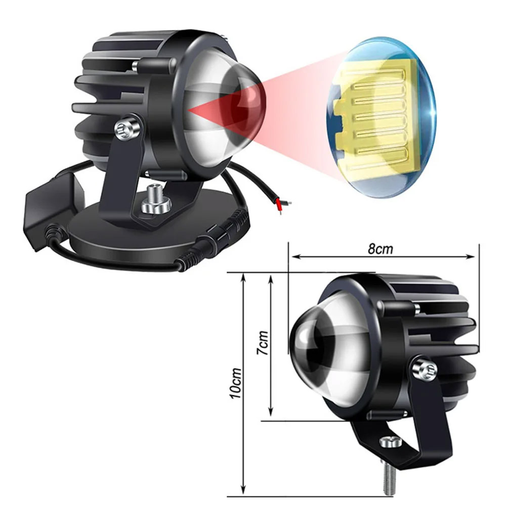 Motorcycle Projector Laser Lig - Laser Focus Lens ulasan dan harga