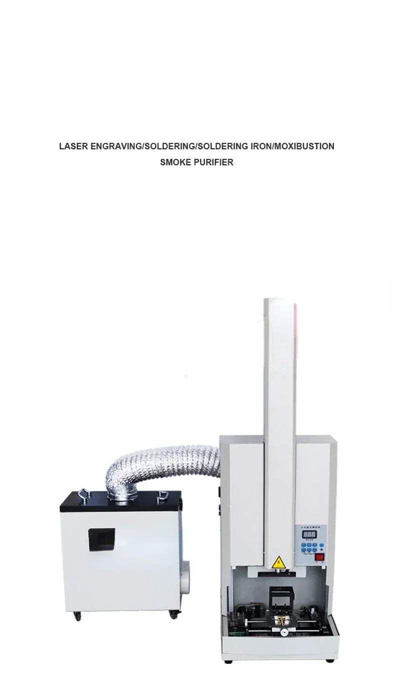 Hot Sales 120W/240W/350W Pure  - Industrial Laser Fume Extractor ulasan dan harga