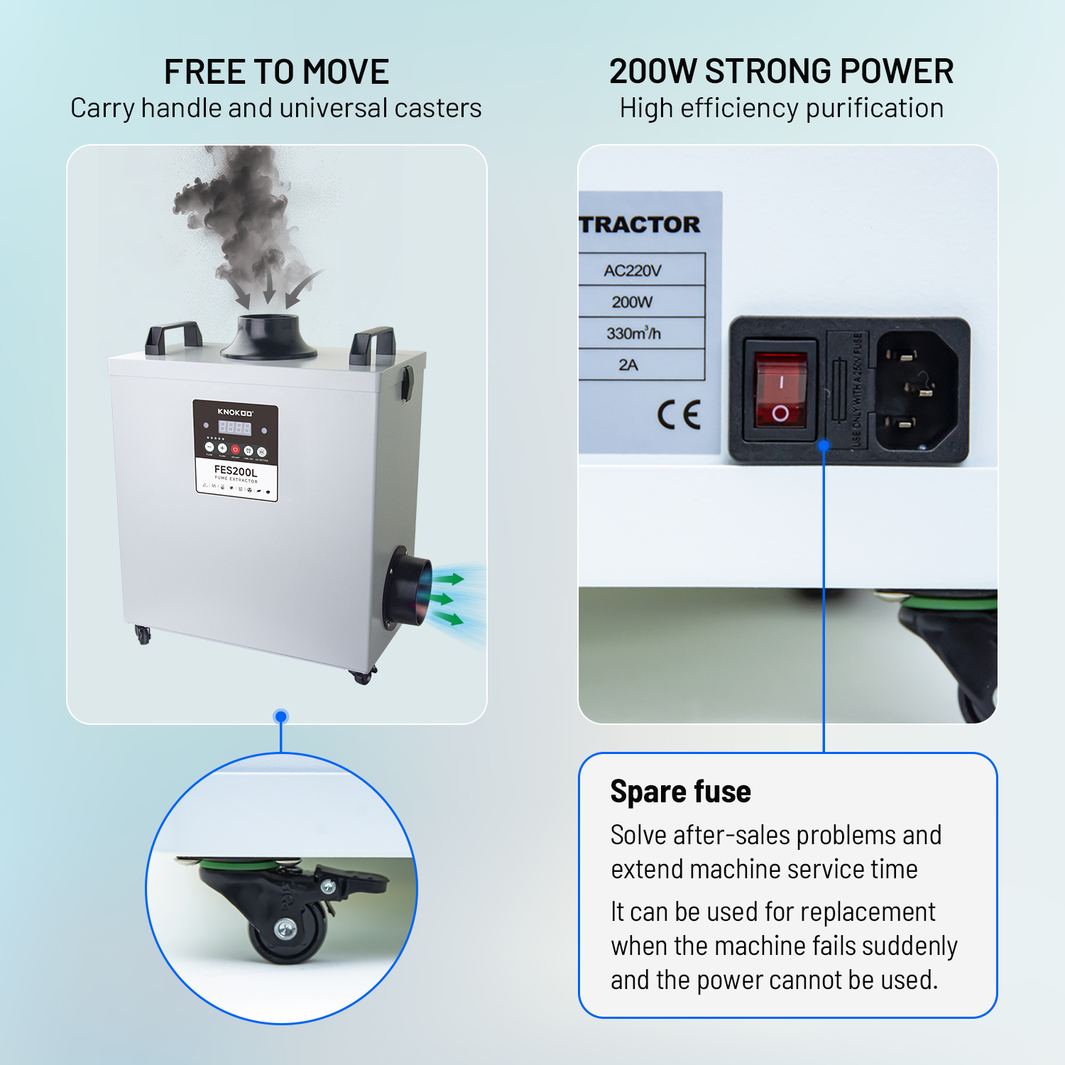 Laser Fume Extractor with Exha - Industrial Laser Fume Extractor ulasan dan harga