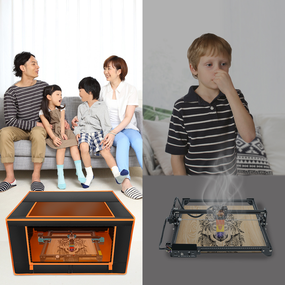 Twotrees Laser Engrave Machine - Industrial Laser Cutting ulasan dan harga