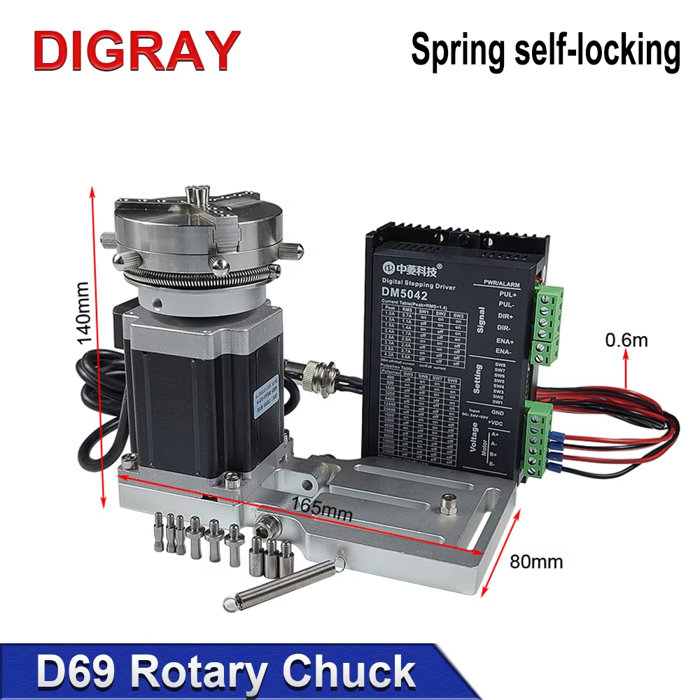 DIGRAY D69 CNC Router Laser Ma - Rotary Axis Laser Engraver ulasan dan harga