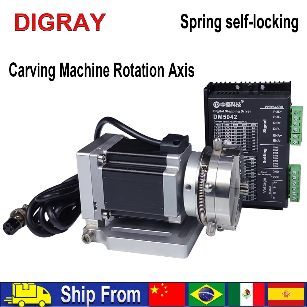 DIGRAY D69 CNC Router Laser Ma - Rotary Axis Laser Engraver ulasan dan harga
