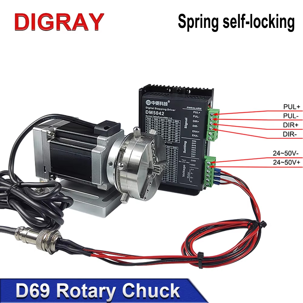 DIGRAY D69 CNC Router Laser Ma - Rotary Axis Laser Engraver ulasan dan harga
