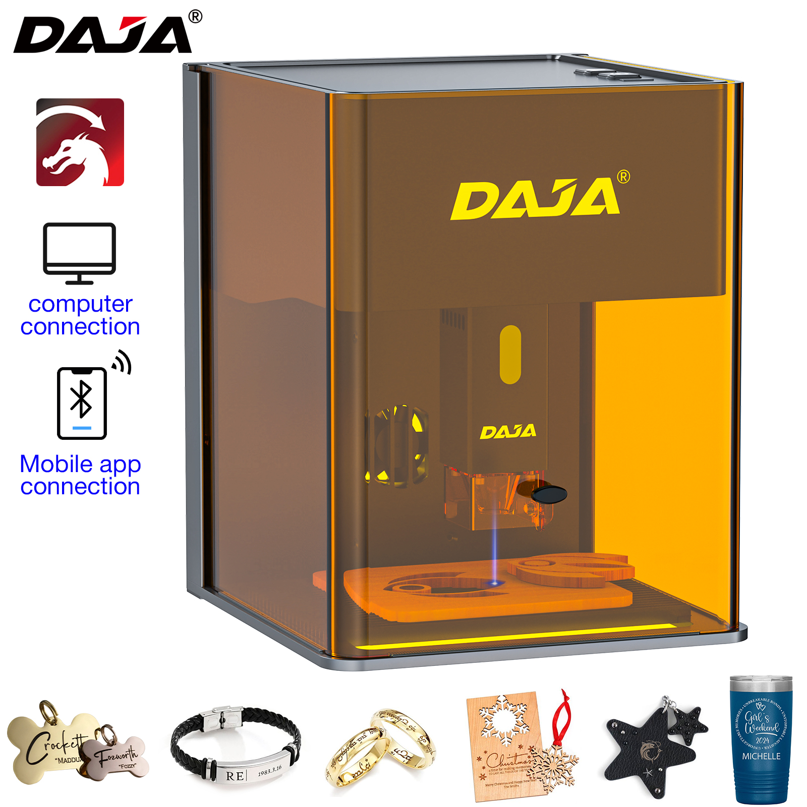 DAJA DJ6 Pro Mini Laser Engrav - Industrial Laser Cutting ulasan dan harga