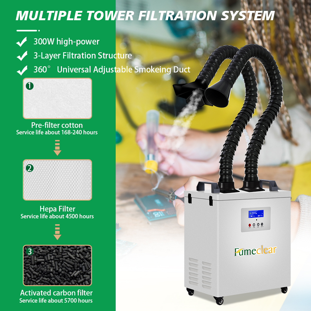 Strong Suction Industrial Weld - Industrial Laser Fume Extractor ulasan dan harga