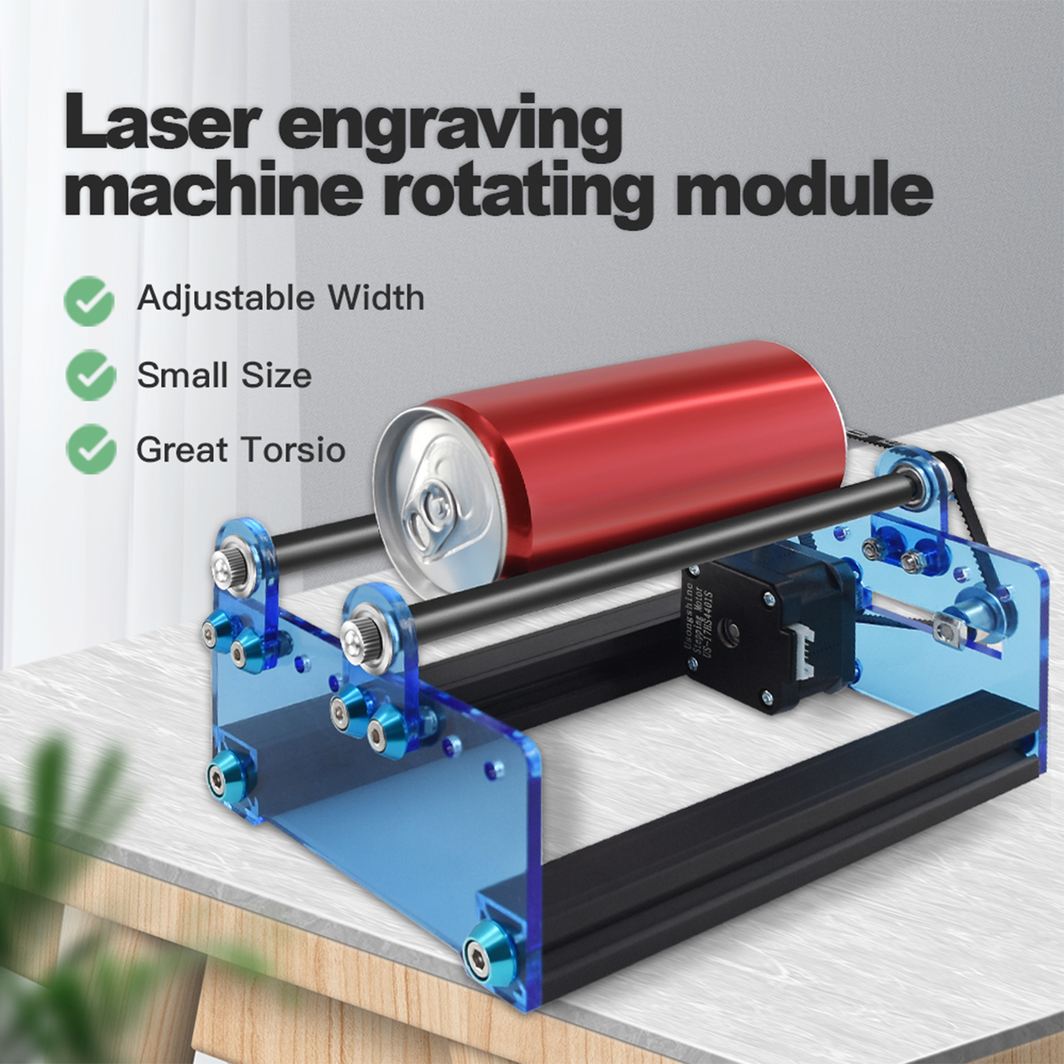 TwoTrees Laser Engraver Rotary - Rotary Axis Laser Engraver ulasan dan harga