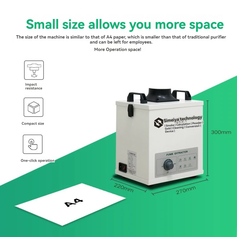 Pure Air Fume Extractor Indust - Industrial Laser Fume Extractor ulasan dan harga