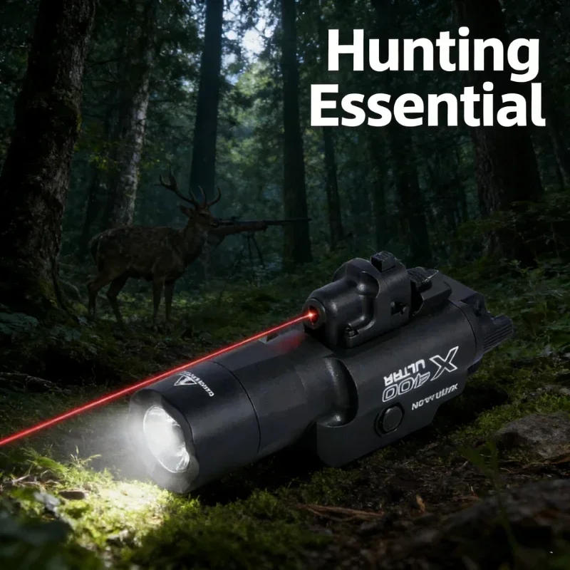 2-in-1 X400U Flashlight Laser  - Industrial Laser Gun ulasan dan harga