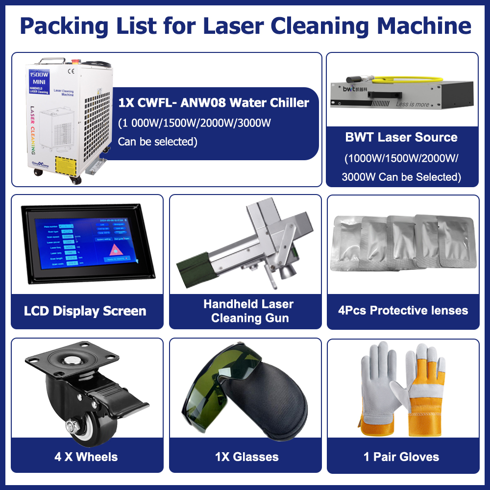 2000W Cleaning Machine Fiber L - Industrial Laser Removal Machine ulasan dan harga