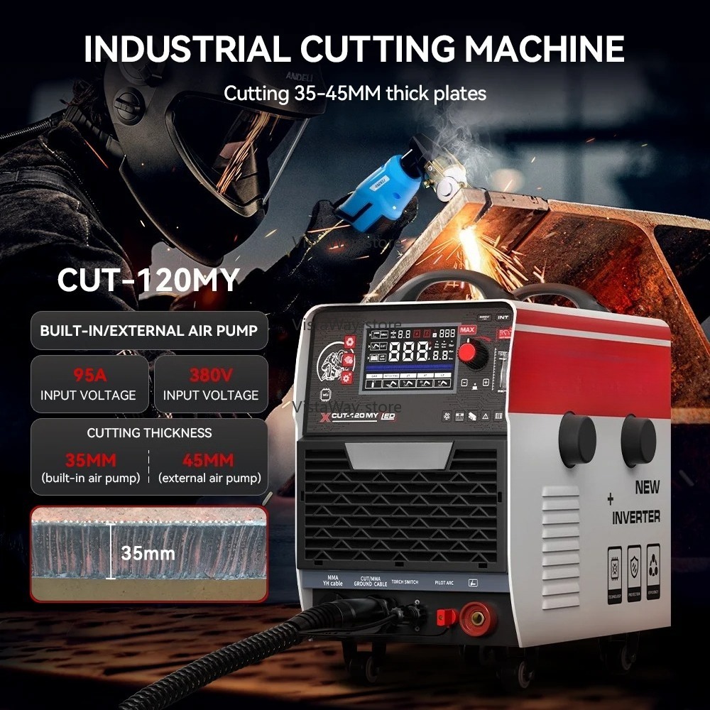 CUT 120 380V CNC Bulit-in Pump - Cnc Plasma Cutter ulasan dan harga