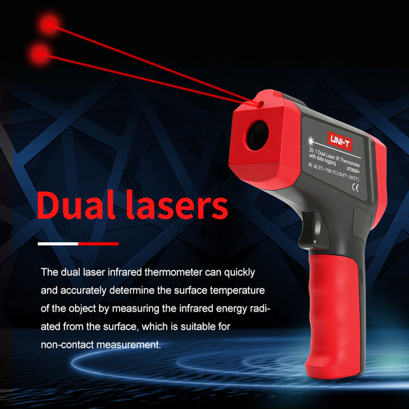 UNI-T Digital Infrared Thermom - Industrial Laser Gun ulasan dan harga