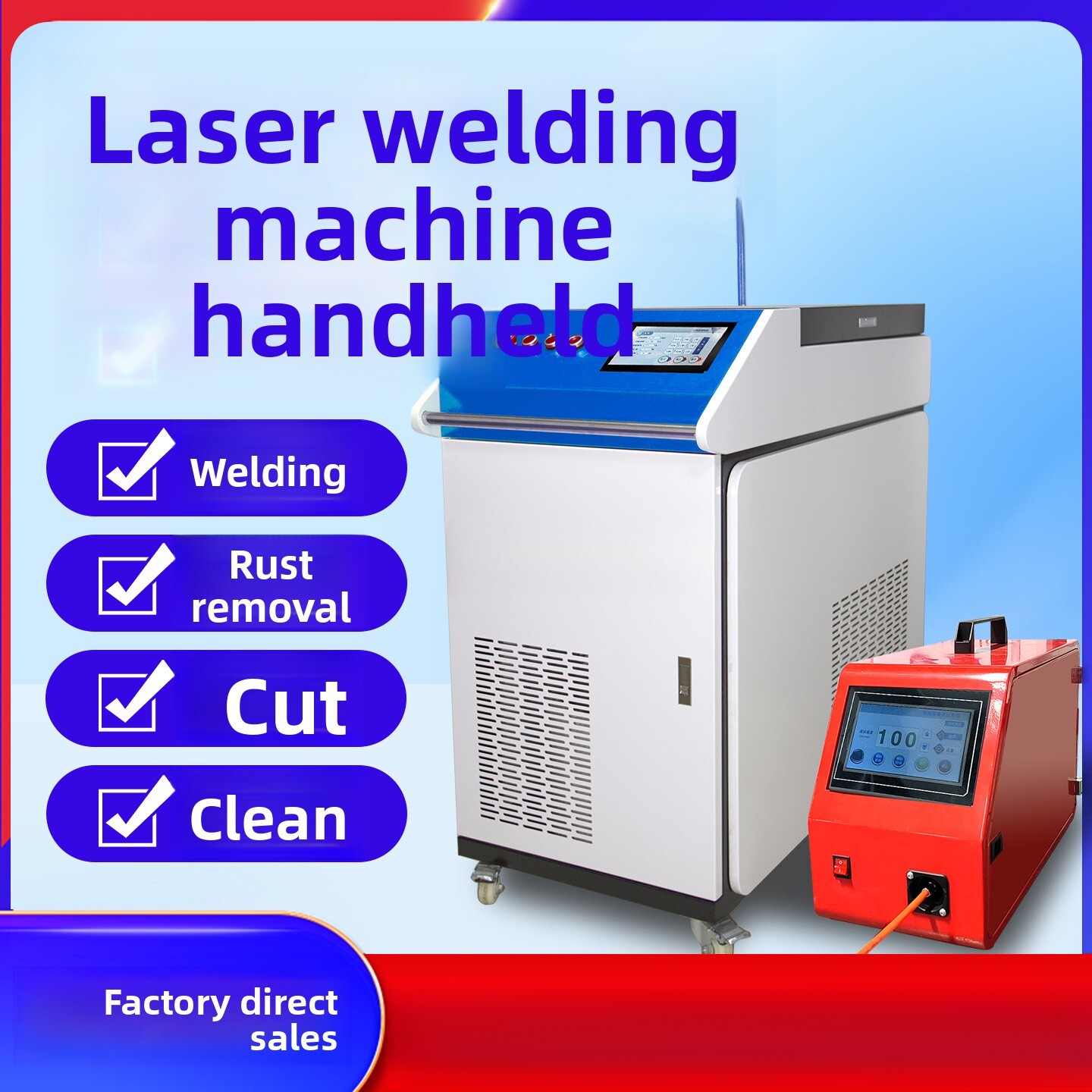Handheld Industrial Fully Auto - Industrial Laser Removal Machine ulasan dan harga