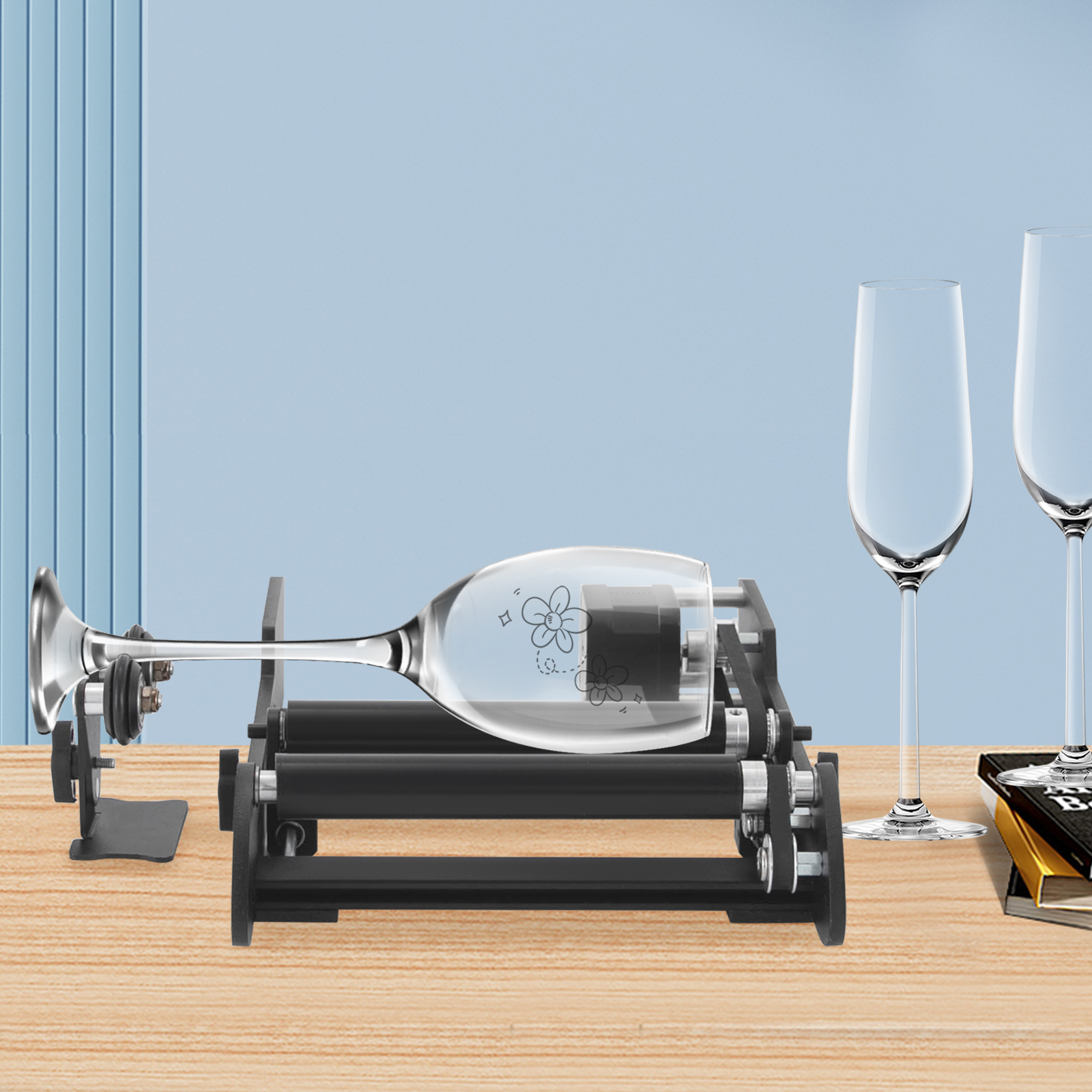 Y-axis Rotary Roller 360° Lase - Rotary Axis Laser Engraver ulasan dan harga