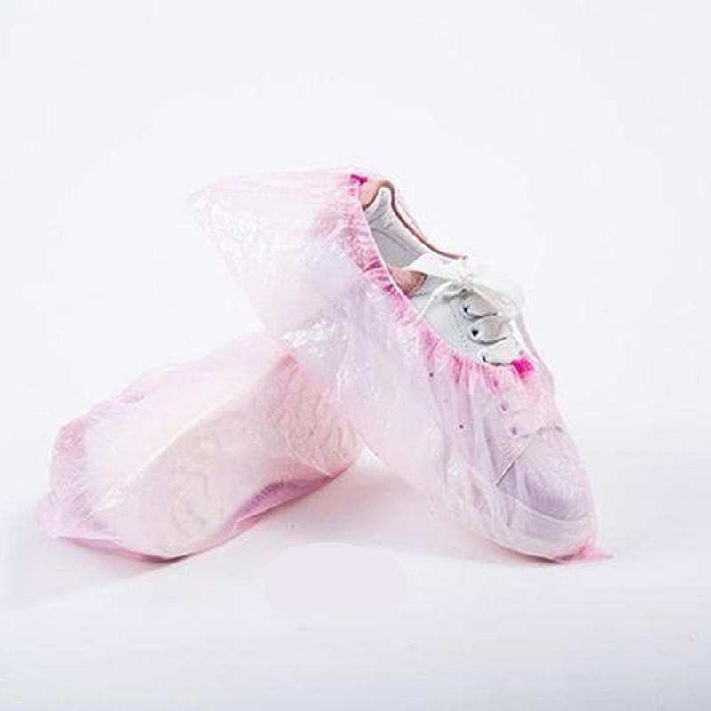 Pink Plastic Shoe Covers 100/2 - Dust Shoe Cnc ulasan dan harga