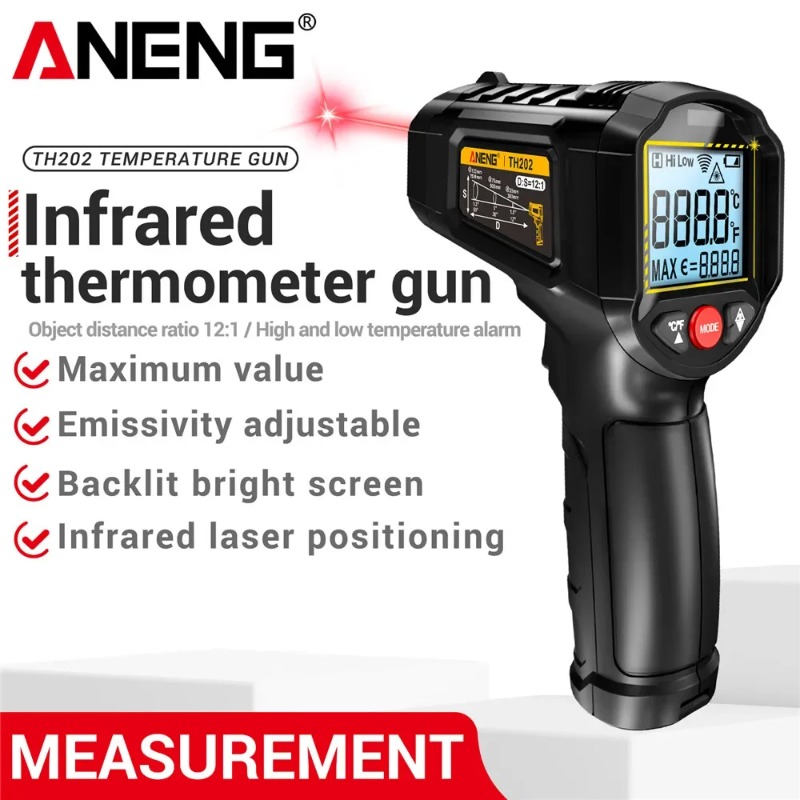 ANENG TH202 Industrial Handhel - Industrial Laser Gun ulasan dan harga