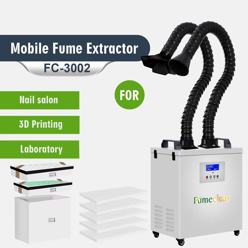 CE Approved Portable Fume Extr - Industrial Laser Fume Extractor ulasan dan harga