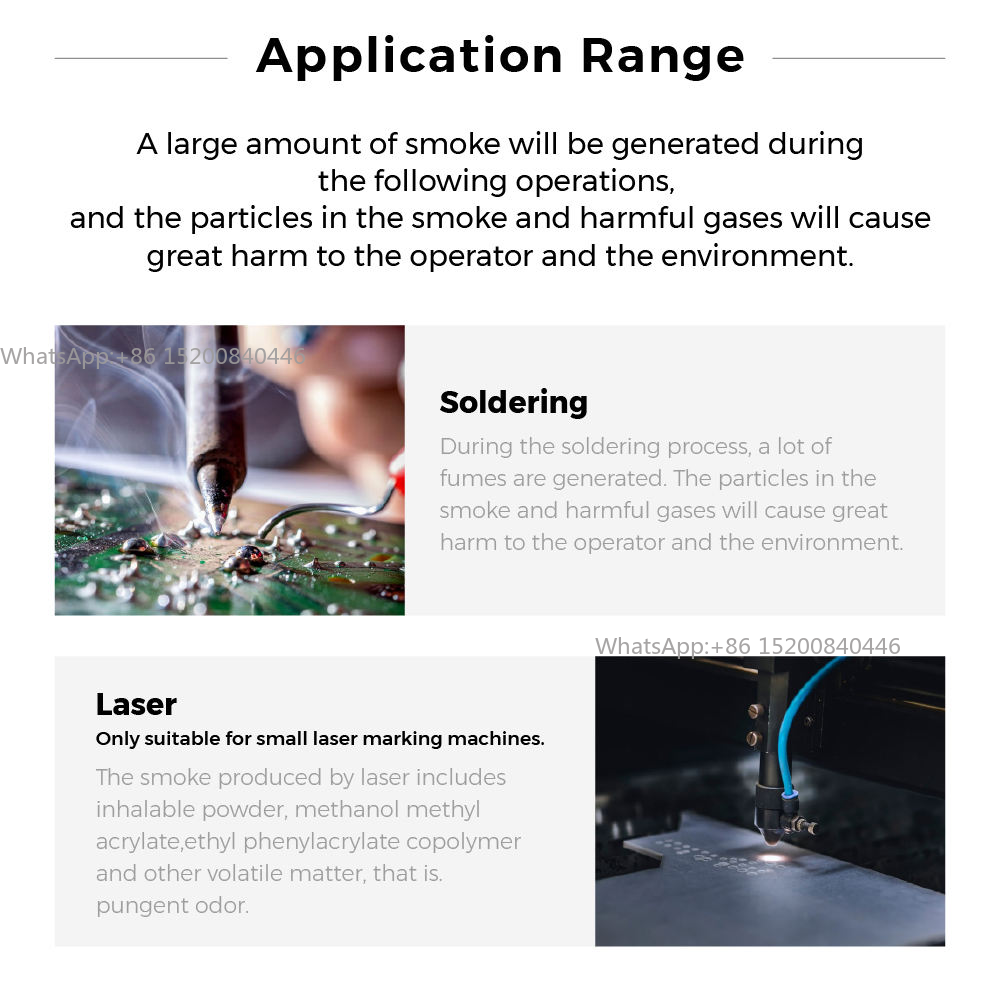 Industrial-Grade Solder Fume E - Industrial Laser Fume Extractor ulasan dan harga