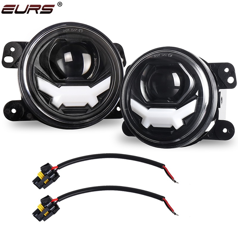 4inch LED Fog Lights 30W DRL L - Laser Focus Lens ulasan dan harga