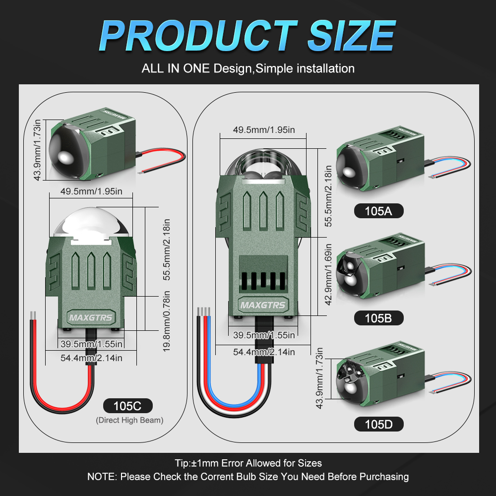 Double Laser 1.5inch Bi Led Mo - Laser Focus Lens ulasan dan harga