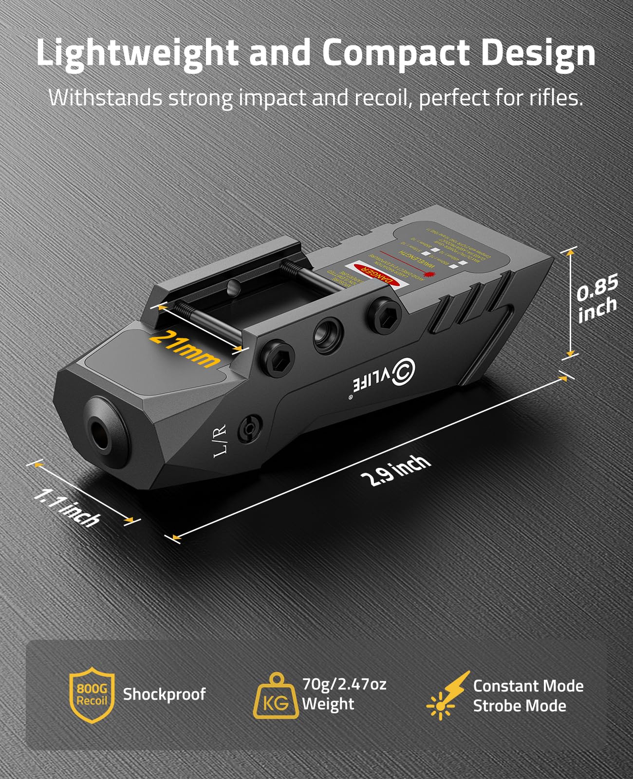 CVLIFE Rechargeable Rifle Red  - Industrial Laser Gun ulasan dan harga