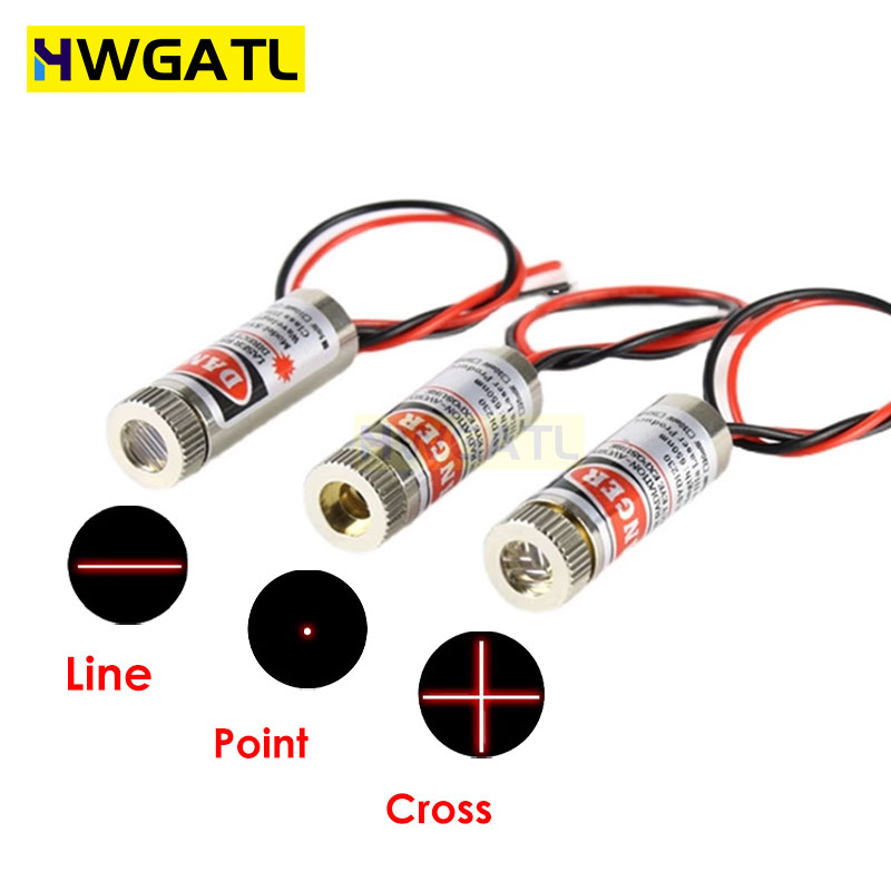 650nm 5mW Red Point / Line / C - Laser Focus Lens ulasan dan harga
