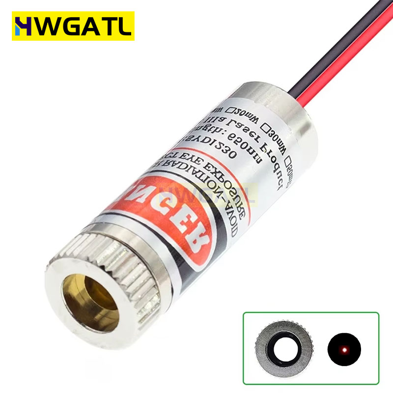650nm 5mW Red Point / Line / C - Laser Focus Lens ulasan dan harga