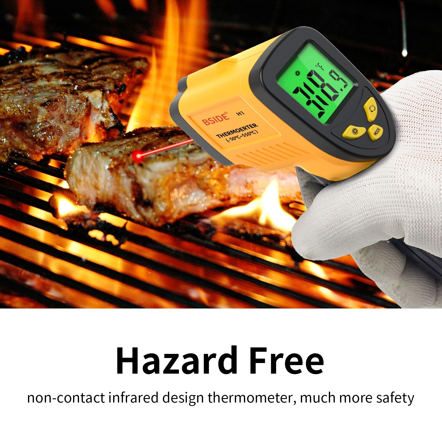 Digital Infrared Thermometer - - Industrial Laser Gun ulasan dan harga