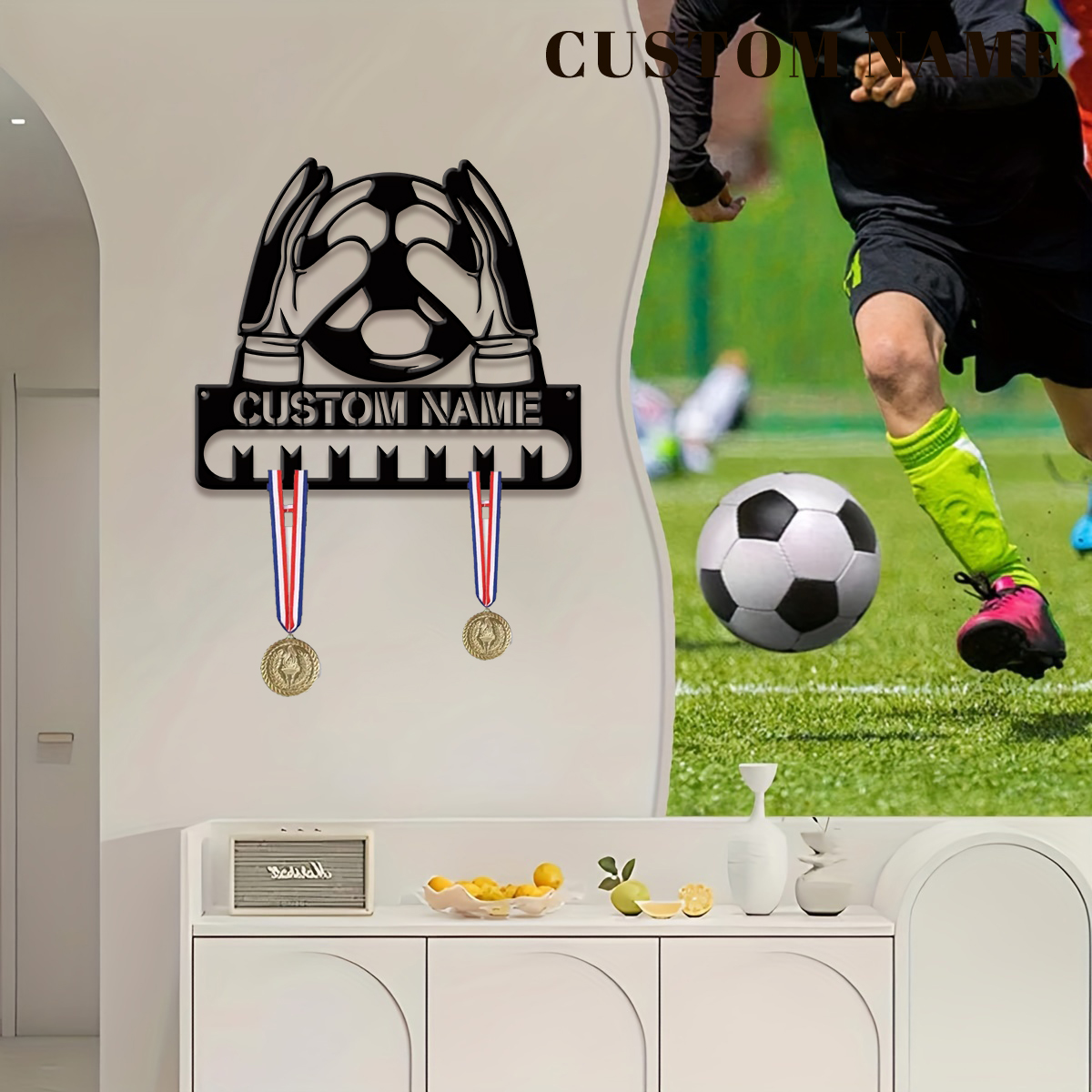 Custom Football Player Metal M - Industrial Laser Power ulasan dan harga