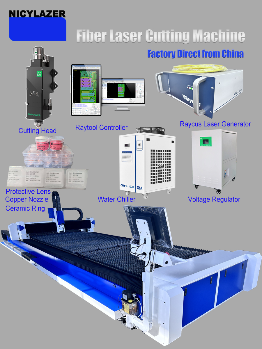 CNC 6000W 6020 Fiber Laser Cut - Industrial Laser Cutter For Metal ulasan dan harga