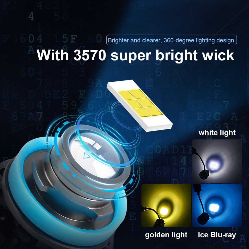 2pcs Car Laser H7 H11 9005 900 - Laser Focus Lens ulasan dan harga