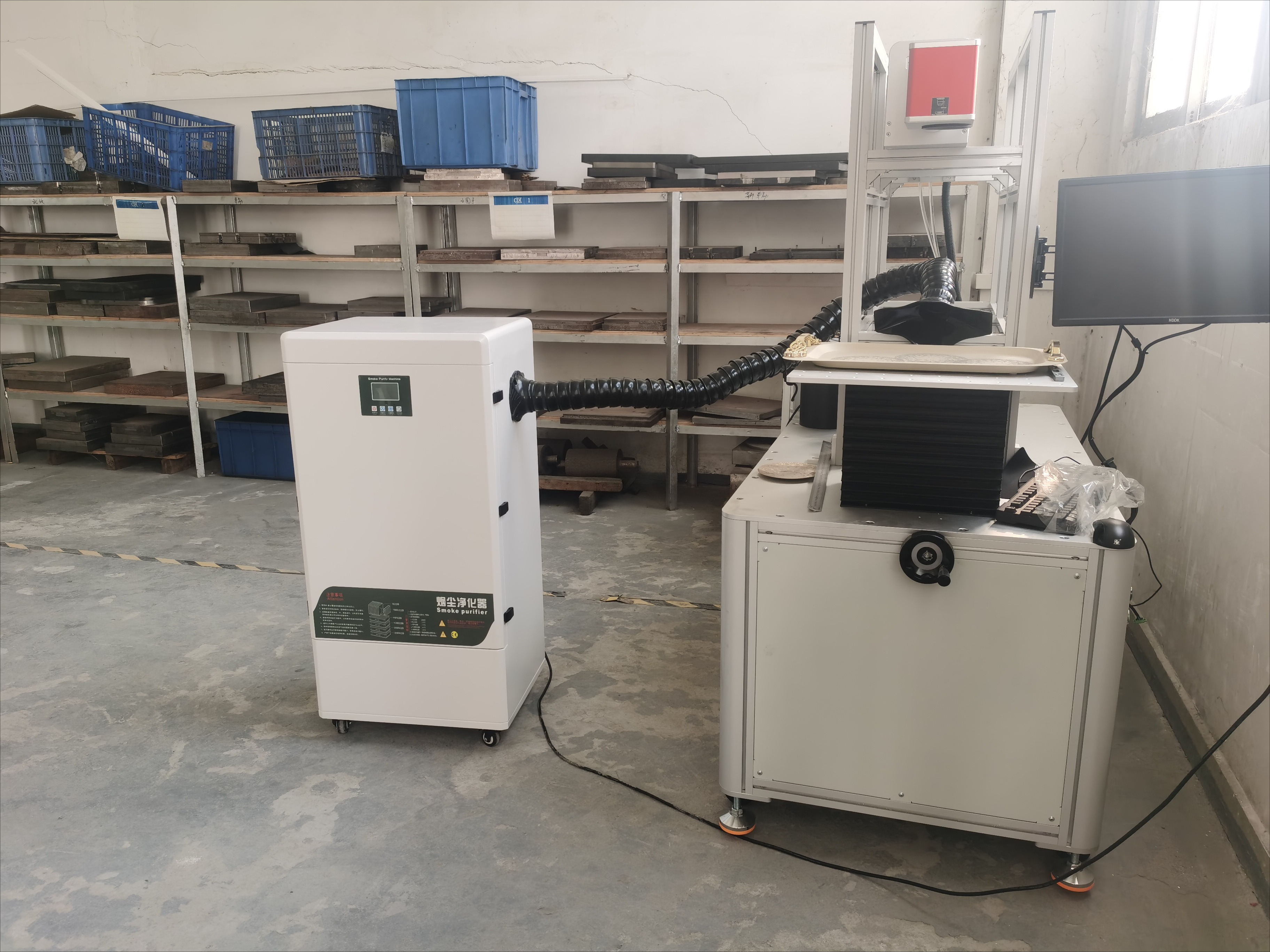 Industrial laser cutting flue  - Industrial Laser Fume Extractor ulasan dan harga