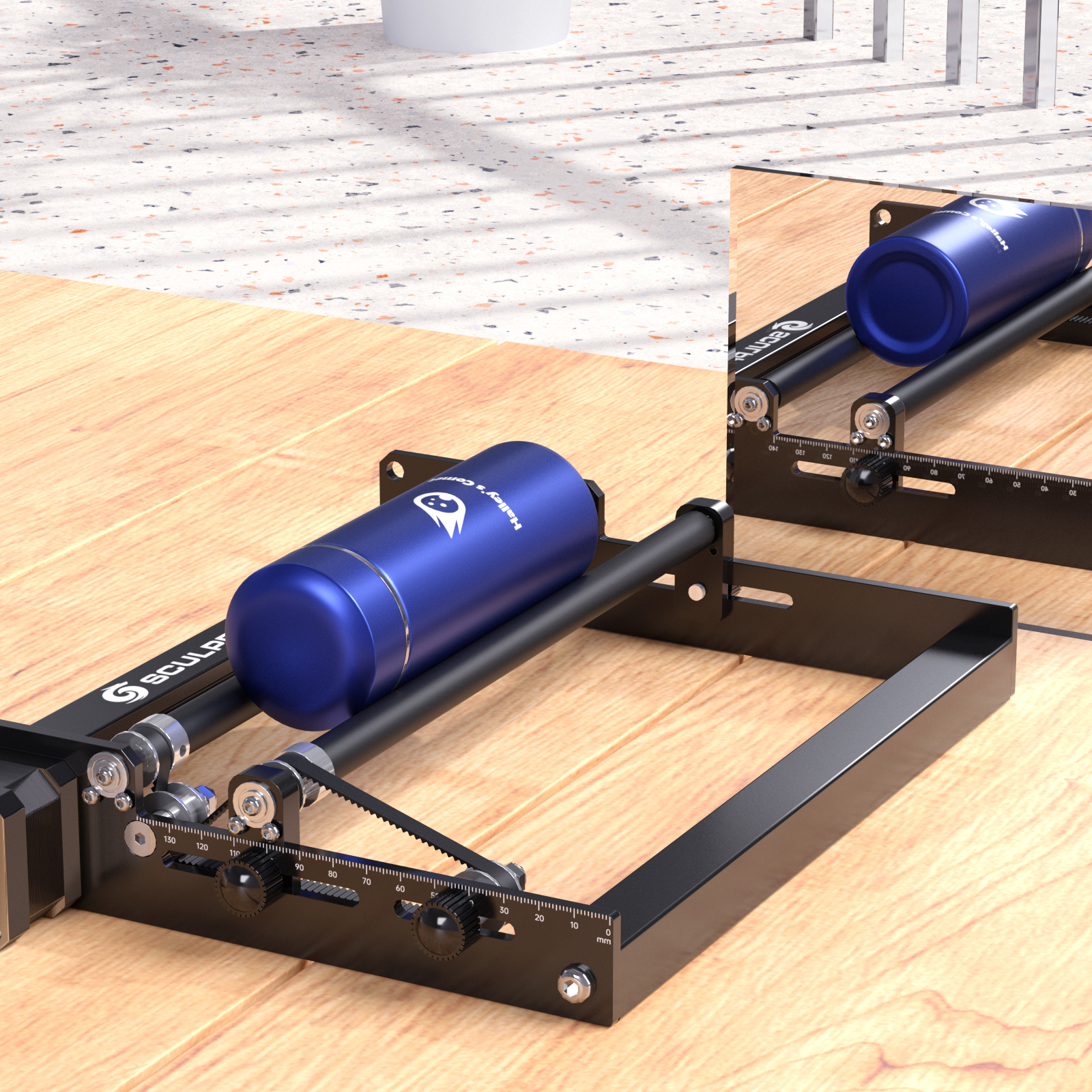 SCULPFUN Laser Rotary Roller L - Rotary Axis Laser Engraver ulasan dan harga