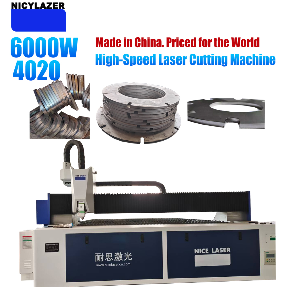 NICYLAZER CNC 6000W 4020 Fiber - Industrial Laser Cutter For Metal ulasan dan harga