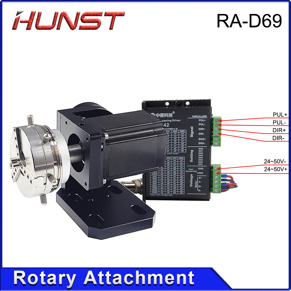 Hunst D69 D60 Laser Marking Ma - Rotary Axis Laser Engraver ulasan dan harga