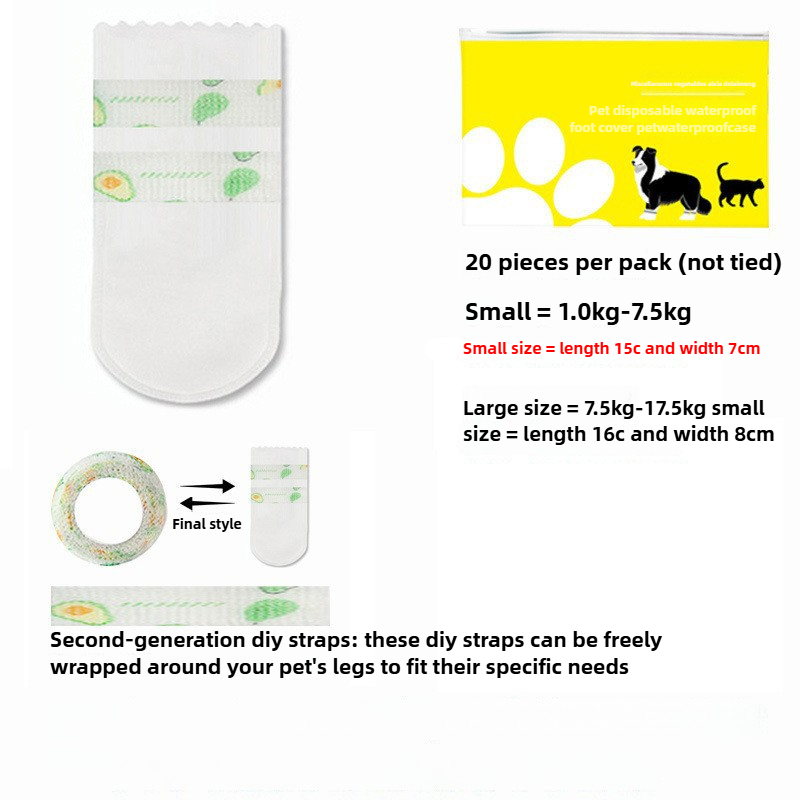 20PC/Lot Pet Disposable Paw Sh - Dust Shoe Cnc ulasan dan harga
