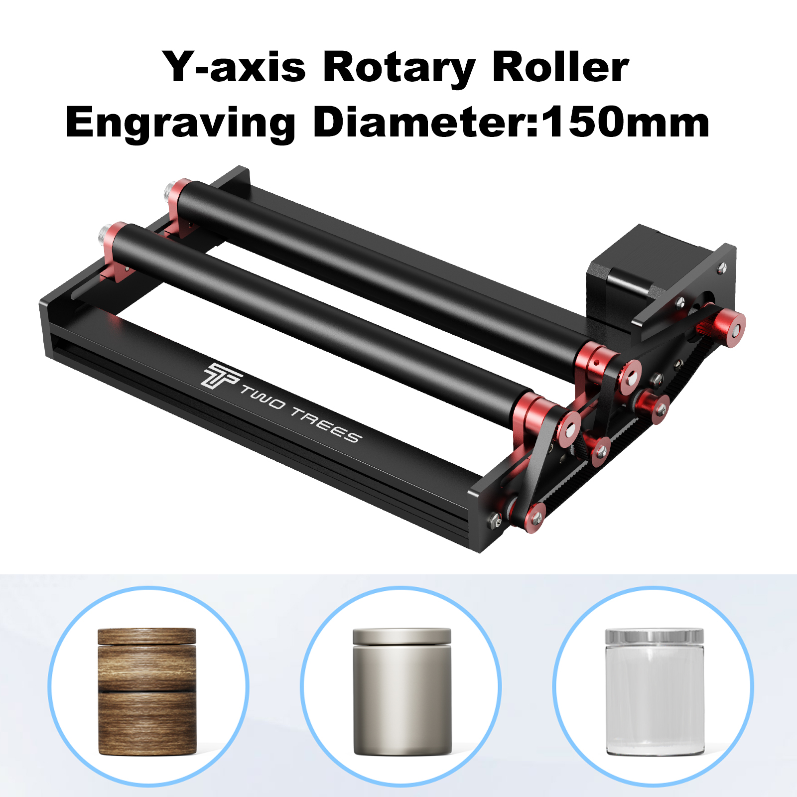 Twotrees Laser Engraving Machi - Rotary Axis Laser Engraver ulasan dan harga