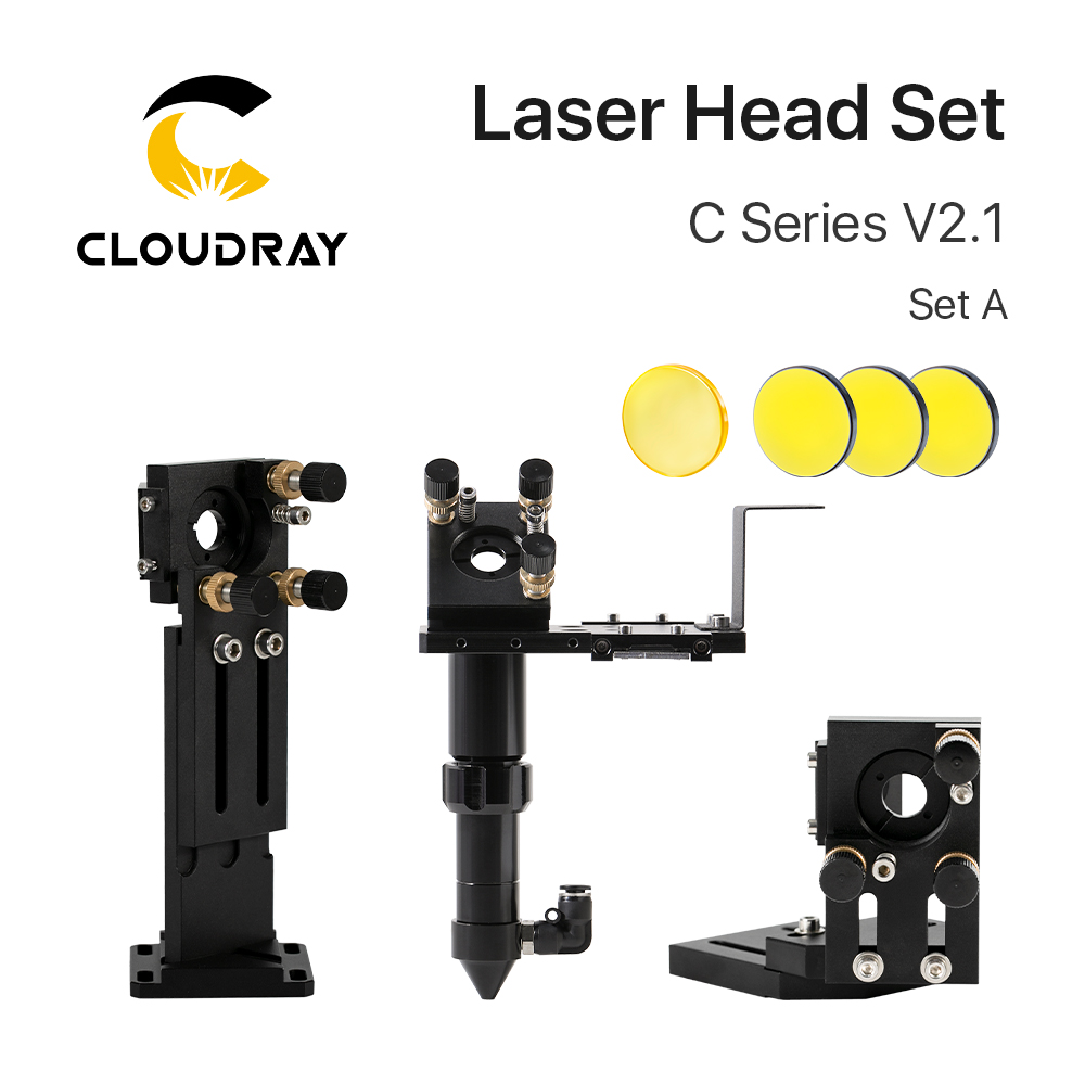 Cloudray CO2 Laser Head Set Di - Laser Focus Lens ulasan dan harga