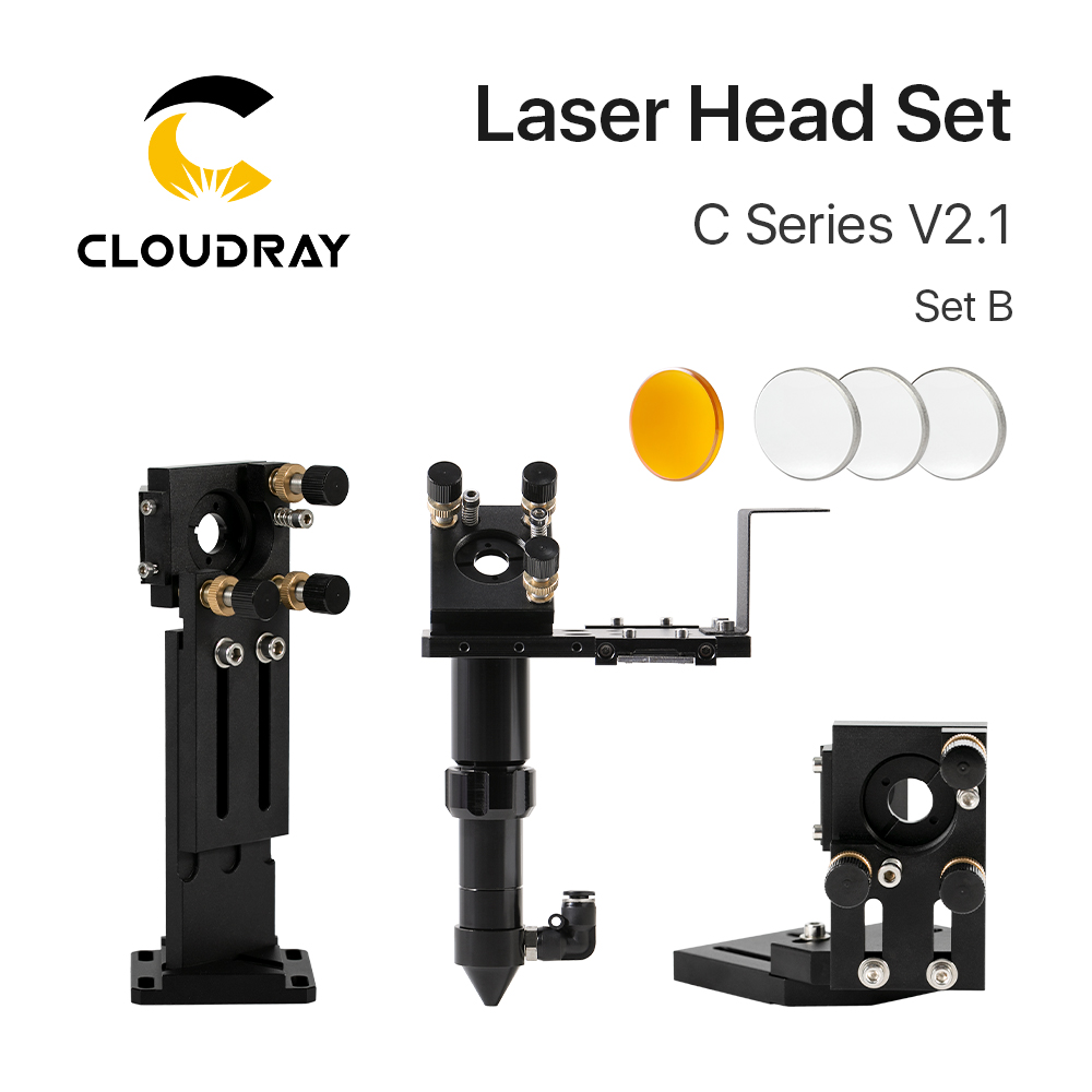 Cloudray CO2 Laser Head Set Di - Laser Focus Lens ulasan dan harga