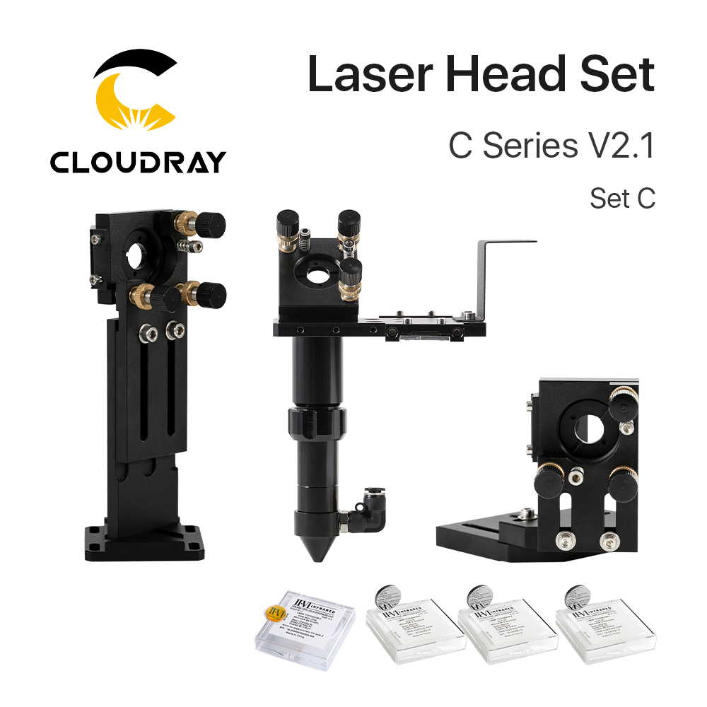 Cloudray CO2 Laser Head Set Di - Laser Focus Lens ulasan dan harga