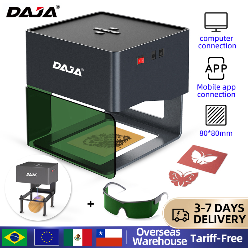 DAJA DJ6 Mini Portable Laser E - Industrial Laser Cutting ulasan dan harga